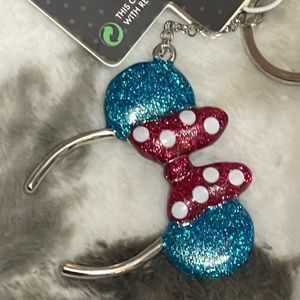 Disney Minnie Mouse Ear Keychain